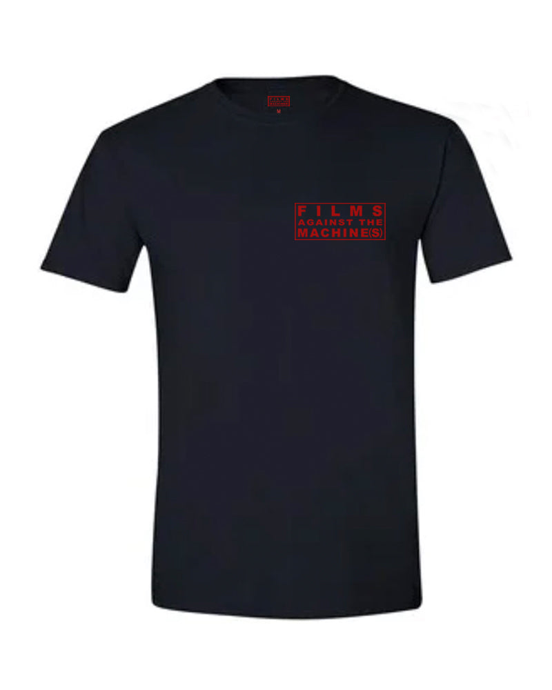 FILMS AGAINST THE MACHINE(S) Logo Tee Shirt